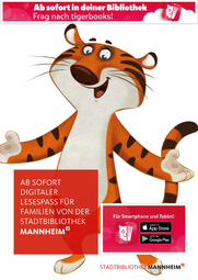 Vergrößerte Ansicht von Plakat der App tigerbooks