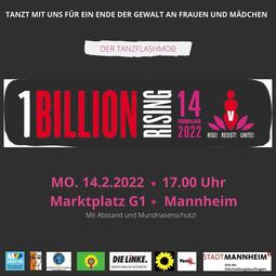 Vergrößerte Ansicht von Sharepic Plakat One billion rising