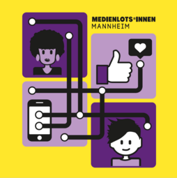 Vergrößerte Ansicht von Logo Medienlots*innen Mannheim