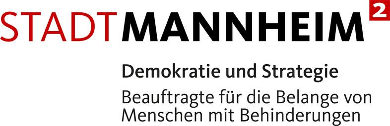 Vergrößerte Ansicht von Logo der Beauftragten für die Belange von Menschen mit Behinderungen der Stadt Mannheim