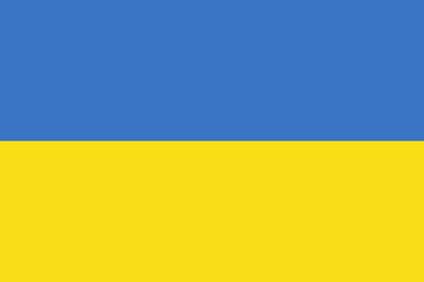 Vergrößerte Ansicht von Bild der ukrainischen Flagge