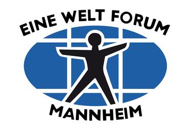 Vergrößerte Ansicht von Grafische Darstellung des Logos von Eine Welt Forum Mannheim