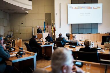Vergrößerte Ansicht von Internationale Konferenz der Partnerstädte in Mannheim