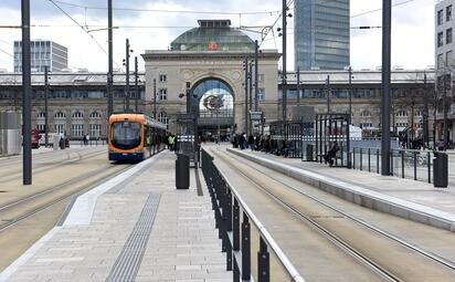 Vergrößerte Ansicht von Hauptbahnhof Mannheim