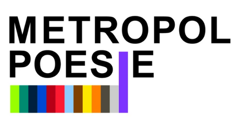 Vergrößerte Ansicht von Logo mit der Aufschrift Metropolpoesie