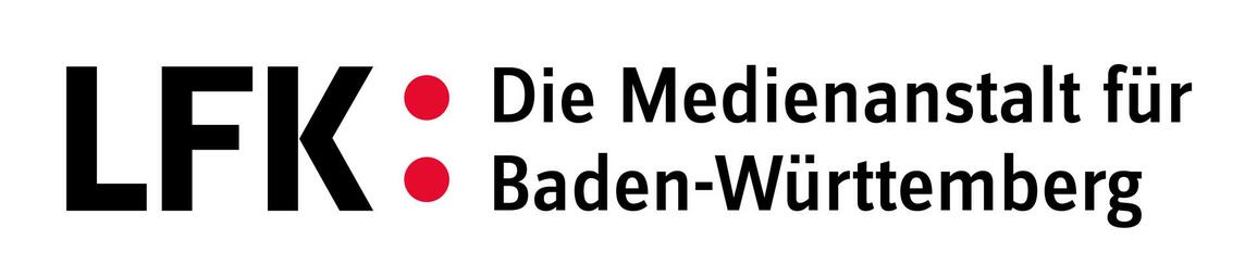 Vergrößerte Ansicht von Farbiges Logo des &quot;LFK - Die Medienanstalt für Baden-Württemberg&quot;