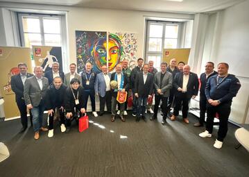 Vergrößerte Ansicht von Empfang zum Albert-Schweitzer-Turnier