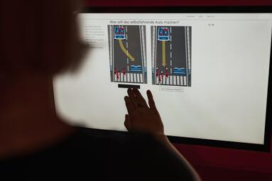 Vergrößerte Ansicht von Moral Machine