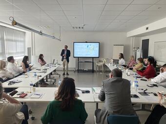 Vergrößerte Ansicht von In der Fondation méditerranéenne d’études strategiques (FMES)