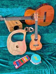 Vergrößerte Ansicht von Instrumente aus der Musikbibliothek Mannheim