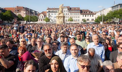 Vergrößerte Ansicht von Gedenkveranstaltung Rouven Laur