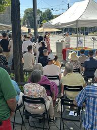 Vergrößerte Ansicht von Enthüllung des neuen 3D-Stadtmodells