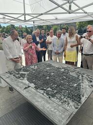 Vergrößerte Ansicht von Das neue 3D-Stadtmodell