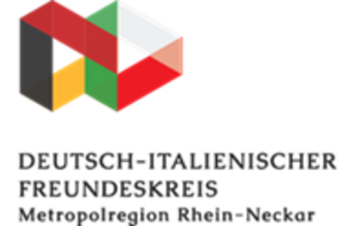 Vergrößerte Ansicht von eine dreidimensionale, künstlerische Darstellung der Deutschen und der Italienischen Flagge