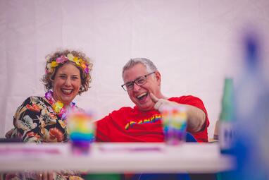 Vergrößerte Ansicht von Erste Bürgermeisterin Prof. Dr. Diana Pretzell und Bürgermeister Thorsten Riehle