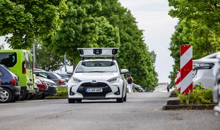 Vergrößerte Ansicht von Symbolbild: Scan-Fahrzeug