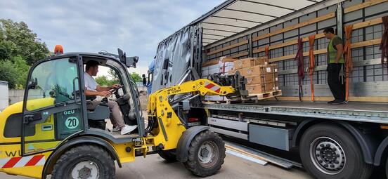 Vergrößerte Ansicht von Weiterer Hilfstransport in die Ukraine (2)