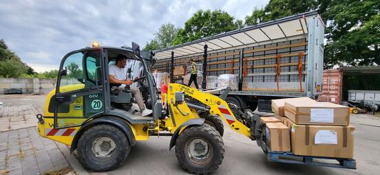 Vergrößerte Ansicht von Weiterer Hilfstransport in die Ukraine 