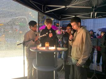 Vergrößerte Ansicht von Gedenken für die Opfer des Nationalsozialismus am Kubus 2025 (01)