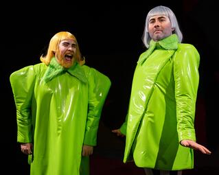 Vergrößerte Ansicht von Schräge Vögel