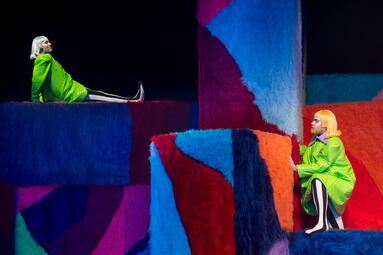 Vergrößerte Ansicht von Schräge Vögel