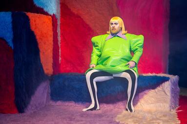 Vergrößerte Ansicht von Schräge Vögel