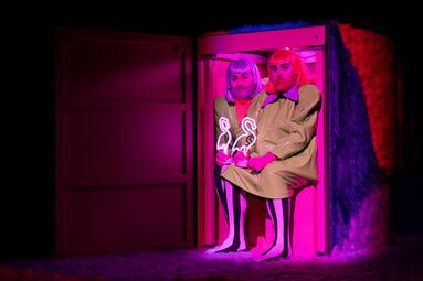 Vergrößerte Ansicht von Schräge Vögel