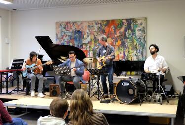 Vergrößerte Ansicht von Musikschulfest 2025 Jazzensemble