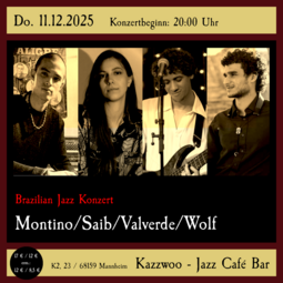 Vergrößerte Ansicht von Montino/Saib/Valverde/Wolf - Brazilian Jazz