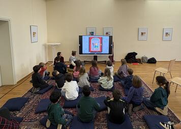 Vergrößerte Ansicht von Bundesweiter Vorlesetag 2025 Bilderbuchkino