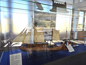 Vergrößerte Ansicht von Vom Segelschiff zum Schubboot – Schiffsmodelle aus 300 Jahren Rheinschifffahrt