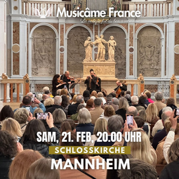 Vergrößerte Ansicht von Musicâme in Mannheim : Vivaldi, Tchaïkovsky, Williams, Dutilleux, Haendel, Telemann, Bazzini, Piazzolla, Bizet