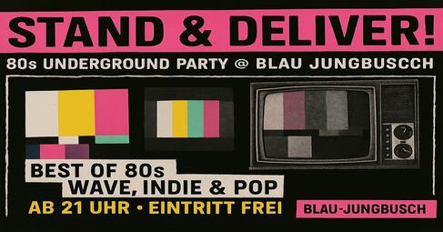 Vergrößerte Ansicht von Stand &amp; Deliver! 80s Underground, Wave &amp; Pop