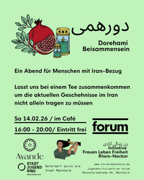 Vergrößerte Ansicht von Dorehami | Beisammensein | دورهمی - Ein Abend in Gedenken an die mutigen Menschen im Iran