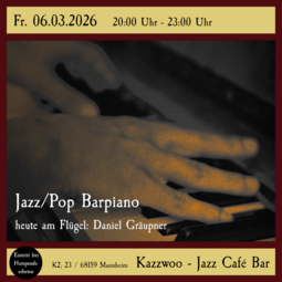 Vergrößerte Ansicht von Jazz/Pop Barpiano mit Daniel Gräupner