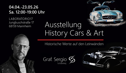 Vergrößerte Ansicht von Ausstellung History Cars &amp; Art in Mannheim