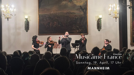 Vergrößerte Ansicht von Musicâme in Mannheim : Vivaldi, Tchaïkovsky, Williams, Dutilleux, Haendel, Telemann, Bazzini, Piazzolla, Bizet