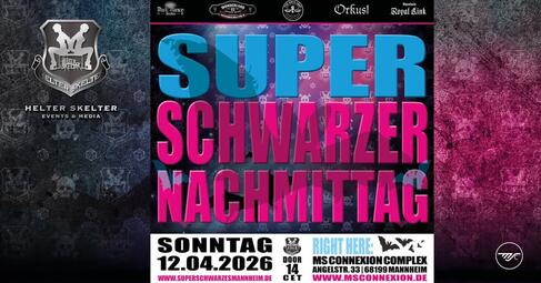 Vergrößerte Ansicht von SUPER SCHWARZER NACHMITTAG