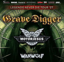 Vergrößerte Ansicht von Grave Digger - Legends Never Die Tour