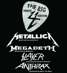 Vergrößerte Ansicht von Big 4 Tribute Festival: Metallica + Slayer + Megadeth + Anthrax