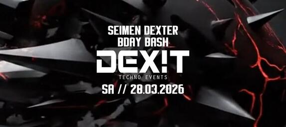 Vergrößerte Ansicht von DEXIT techno inkl SEIMEN DEXTER BDAY BASH