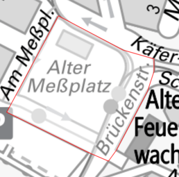 Vergrößerte Ansicht von Videoschutz Alter Messplatz