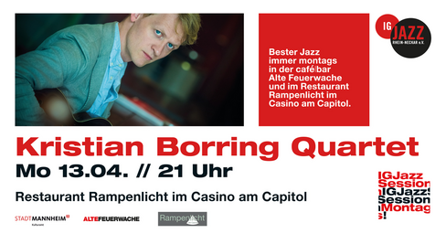 Vergrößerte Ansicht von IG Jazz Session: Kristian Borring Quartet