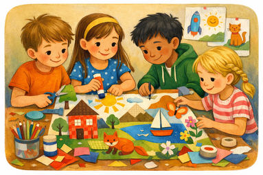 Vergrößerte Ansicht von Pfingstferien: Illustrations-Werkstatt