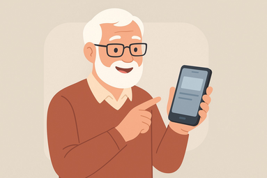 Vergrößerte Ansicht von Smartphone-Sprechstunde für Senior*innen in Sandhofen