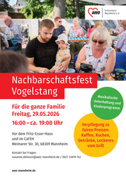 Vergrößerte Ansicht von Nachbarschaftsfest mit Musik und Bastelangebot für Kinder
