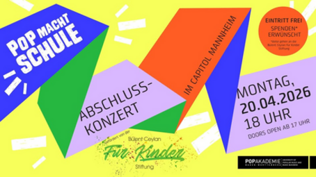 Vergrößerte Ansicht von Pop macht Schule - Abschlusskonzert Popakademie