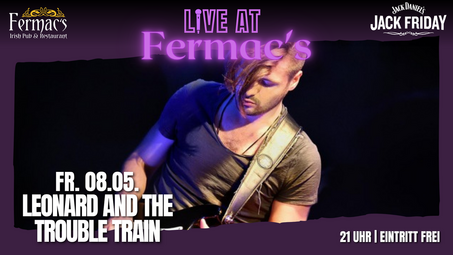 Vergrößerte Ansicht von Live at Fermac's: Leonard &amp; The Trouble Train