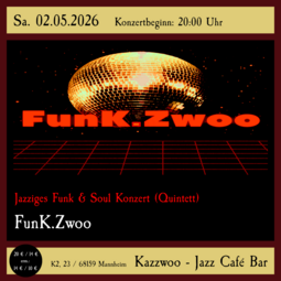 Vergrößerte Ansicht von FunK.Zwoo - jazziger Funk &amp; Soul