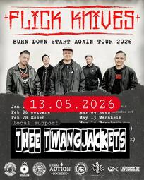 Vergrößerte Ansicht von FLICK KNIVES (K) / THEE TWANGJACKETS (MA) punk &amp; garageabilly